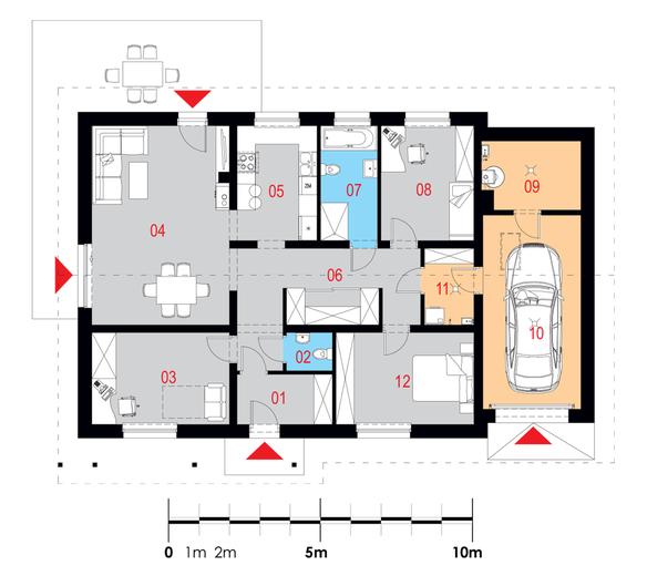 Angustus III G1 (z wentylacją mechaniczną i rekuperacją)