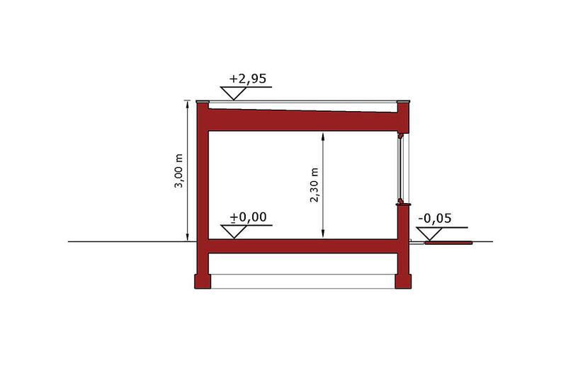 Garaż / Budynek gospodarczy APG10A