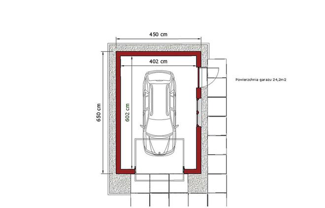 Garaż / Budynek gospodarczy APG10A