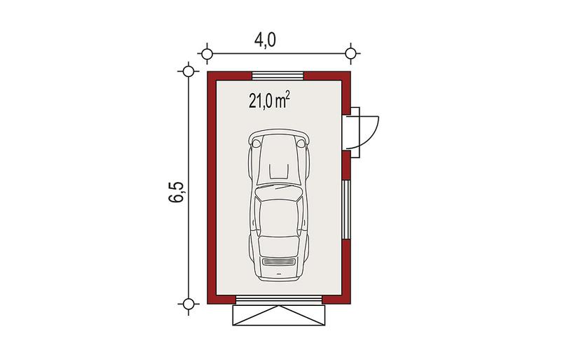 Garaż / Budynek gospodarczy APG1A