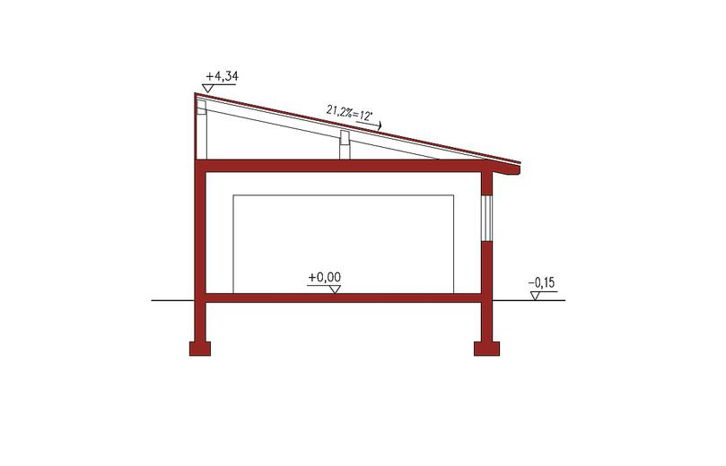 Garaż / Budynek gospodarczy APG2C