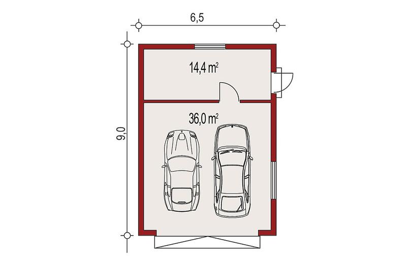 Garaż / Budynek gospodarczy APG2C