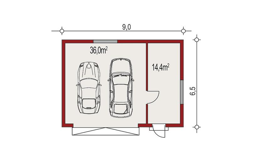 Garaż / Budynek gospodarczy APG2D