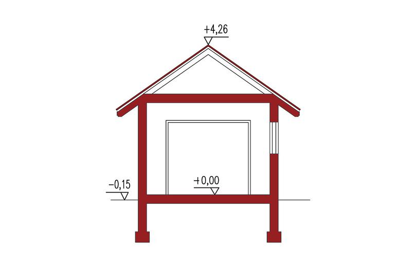 Garaż / Budynek gospodarczy APG3B