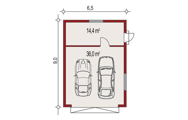 Garaż / Budynek gospodarczy APG4B