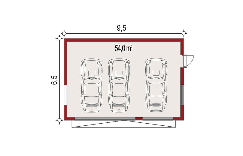 Garaż / Budynek gospodarczy APG7B