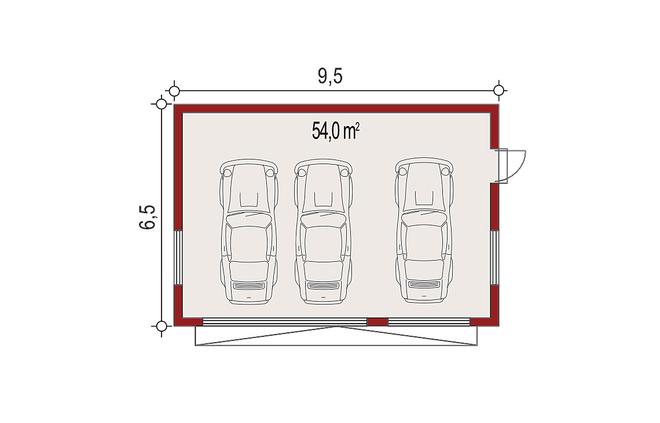 Garaż / Budynek gospodarczy APG7B