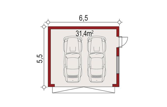 Garaż / Budynek gospodarczy APG9