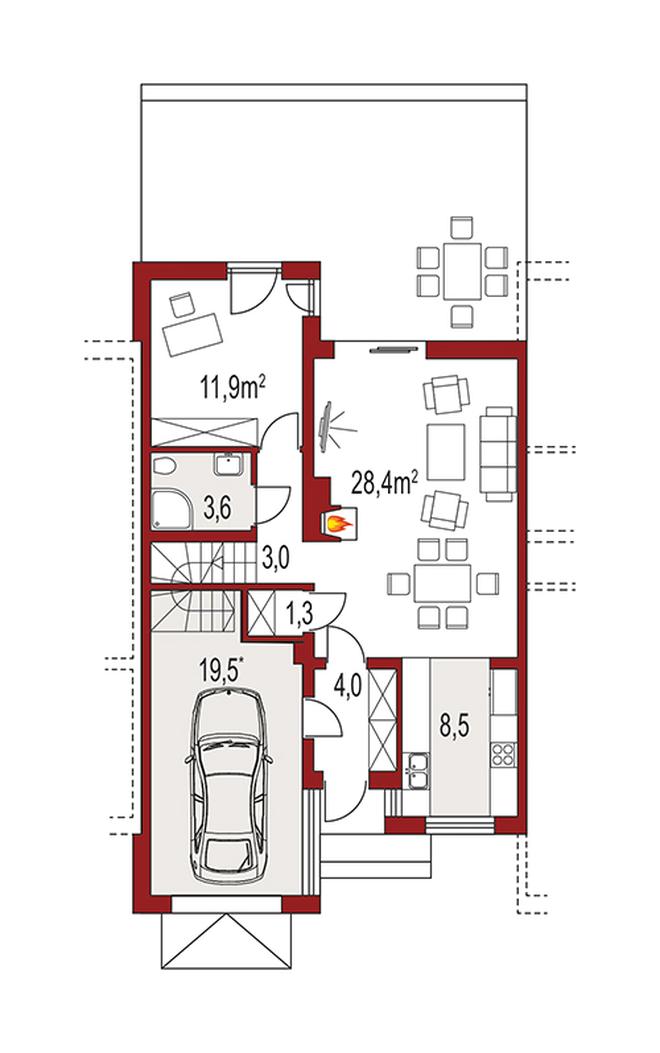 Adam segment środkowy