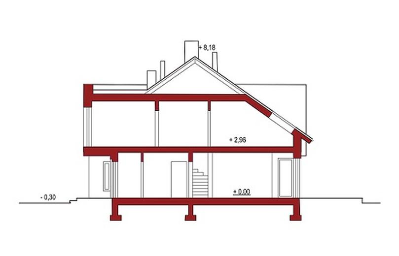 Andrea A dwurodzinny (jednorodzinny dwulokalowy)