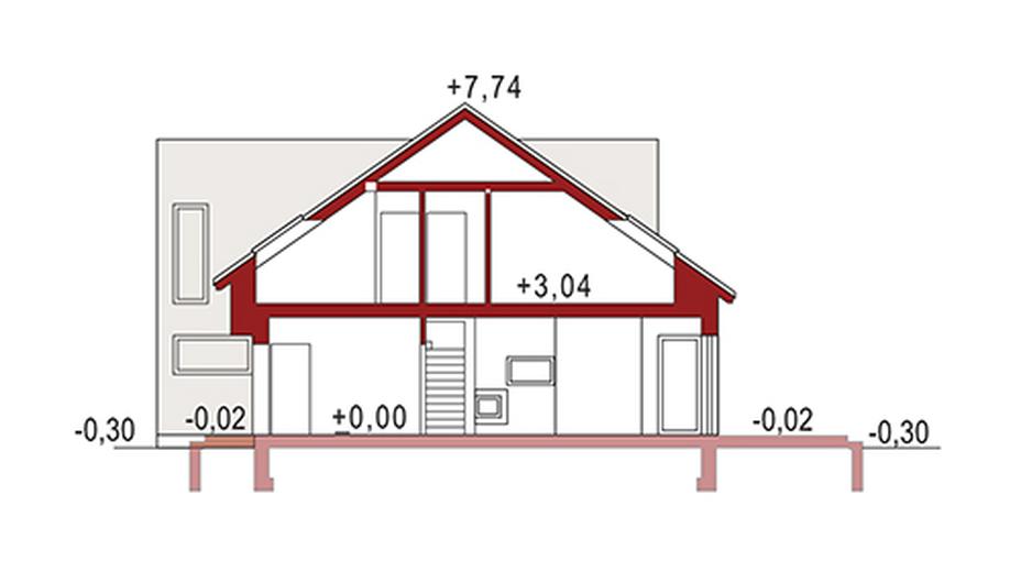 Andrzej dwurodzinny (jednorodzinny dwulokalowy)
