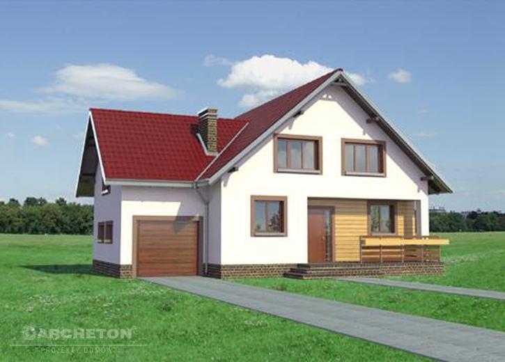 Borówka (murowana - beton komórkowy)