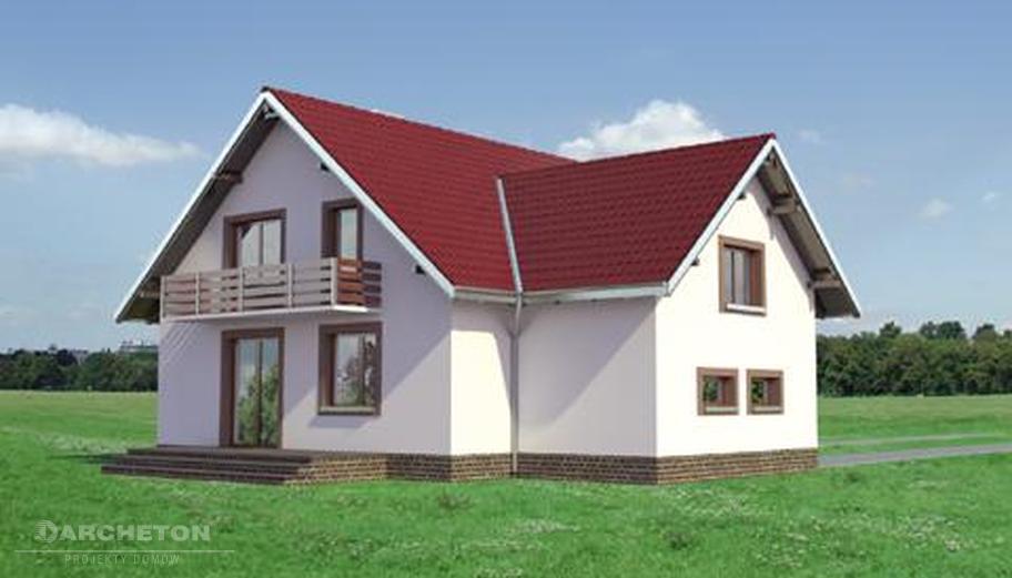 Borówka (murowana - beton komórkowy)