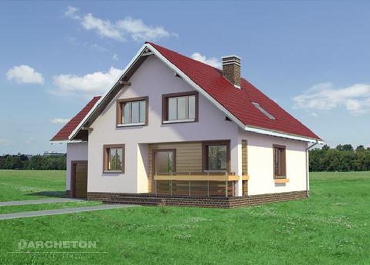 Borówka (murowana - beton komórkowy)