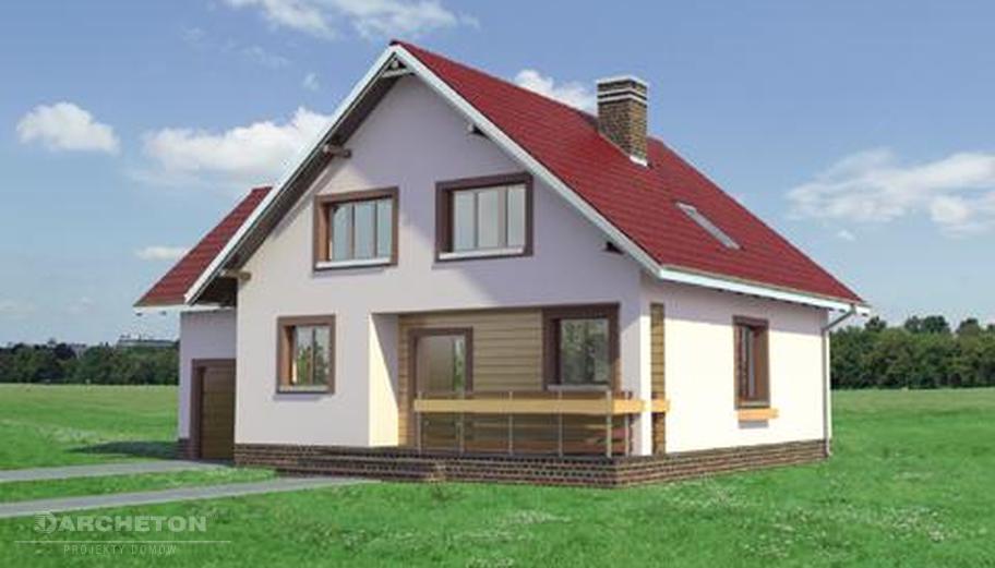 Borówka (murowana - beton komórkowy)