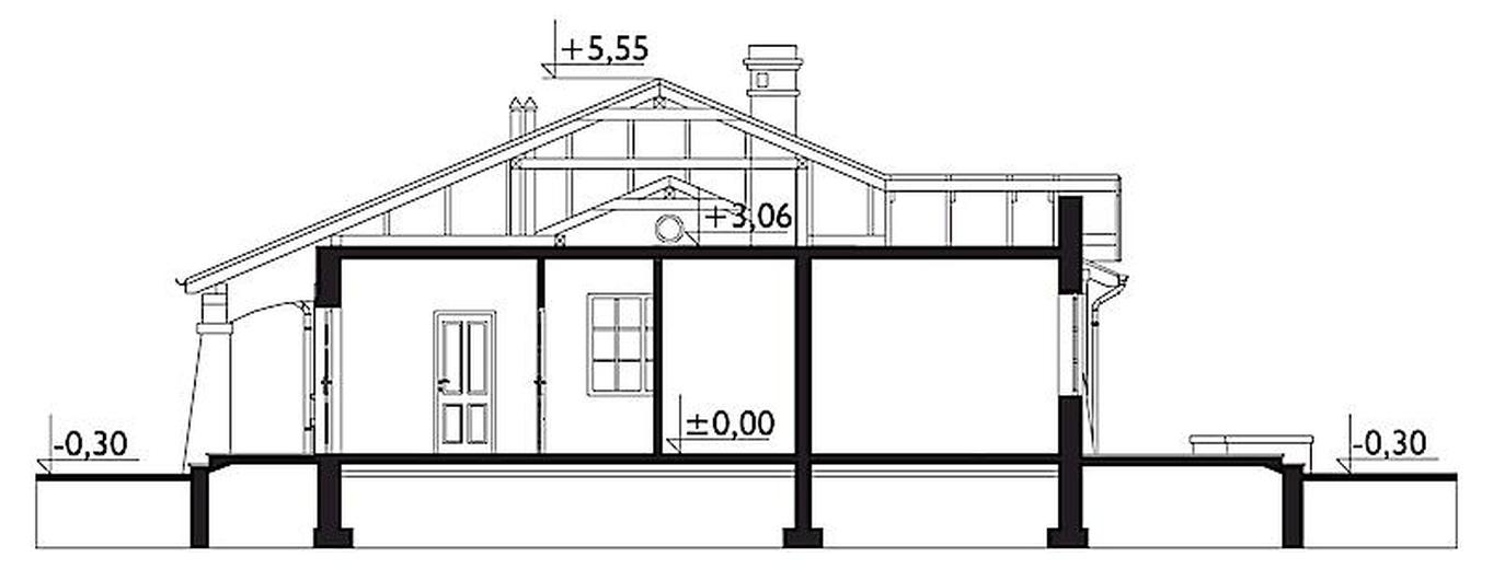 Hermina (murowana - beton komórkowy)