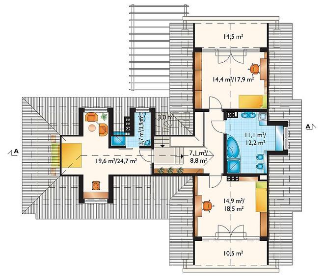 Tal (murowana - beton komórkowy)