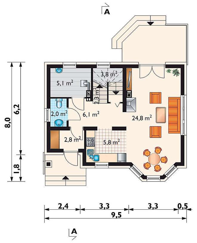 Calineczka Mini (1212)