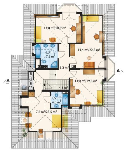 Hortensja Atu (murowana - beton komórkowy)