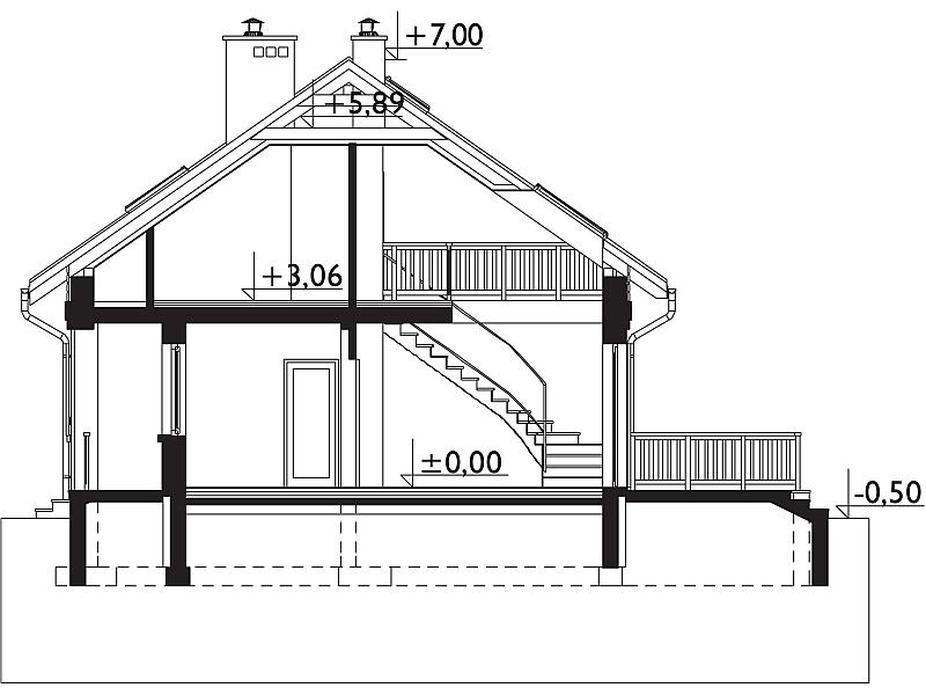 Modrzyk Max (murowana - ceramika)