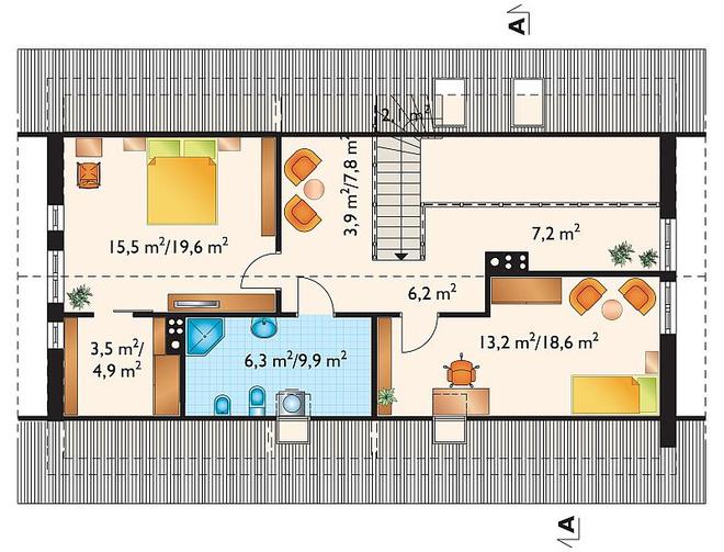 Modrzyk Max (murowana - ceramika)