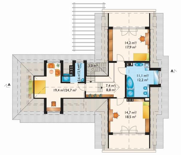 Tal (murowana - silikaty)