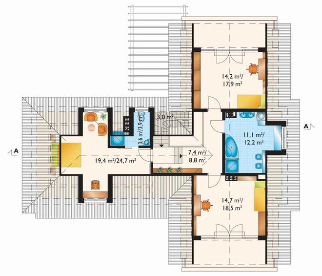 Tal (murowana - silikaty)