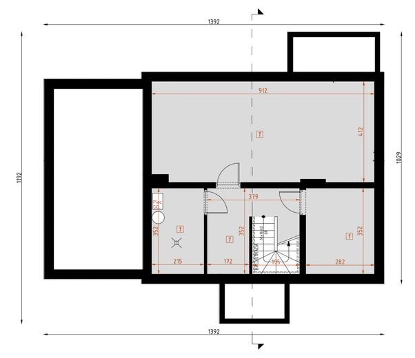 Projekt domu D101 Tobiasz z piwnicą
