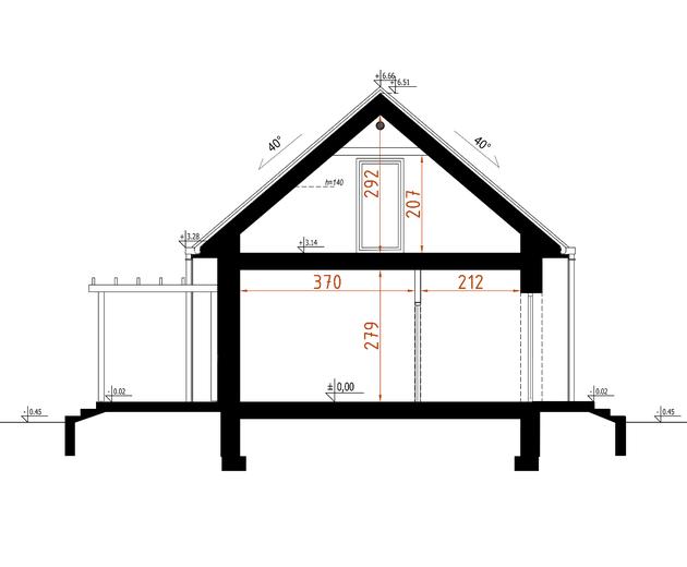 Projekt domu D57A Luiza A