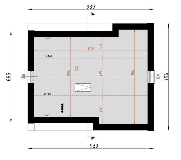 Projekt domu D57A Luiza A
