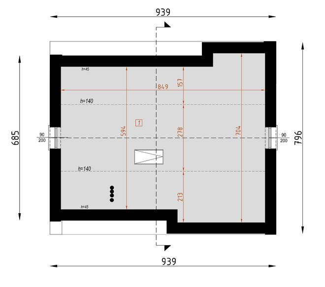 Projekt domu D57A Luiza A