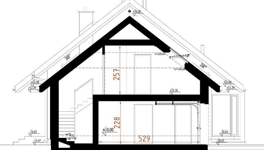 Projekt domu D186