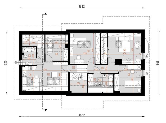 Projekt domu D186