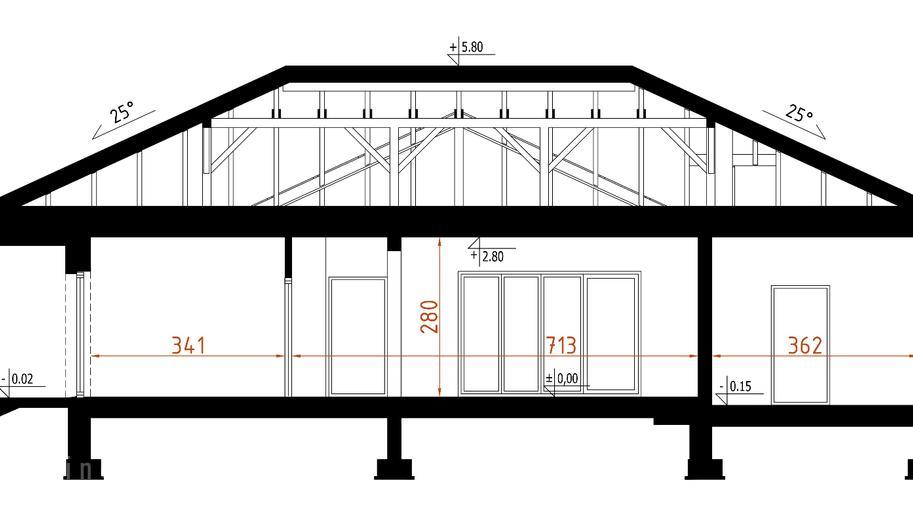 Projekt domu D135A