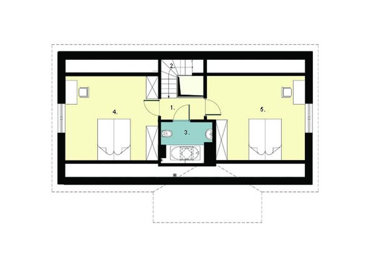 Projekt domu D187A Szymon A