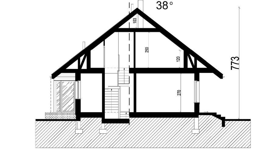 Projekt domu D213