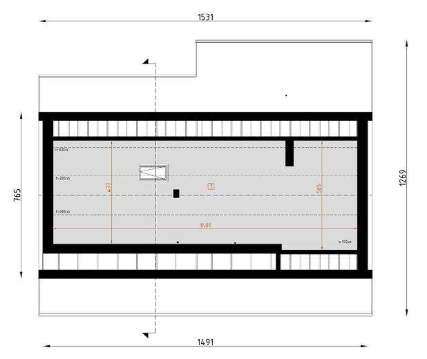 Projekt domu D49 Maurycy z garażem