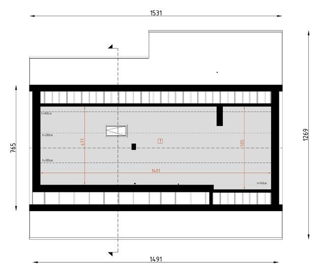 Projekt domu D49 Maurycy z garażem