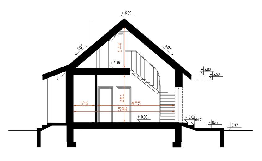 Projekt domu D67 Paulinka