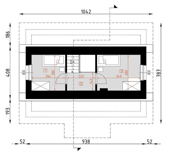 Projekt domu D67 Paulinka