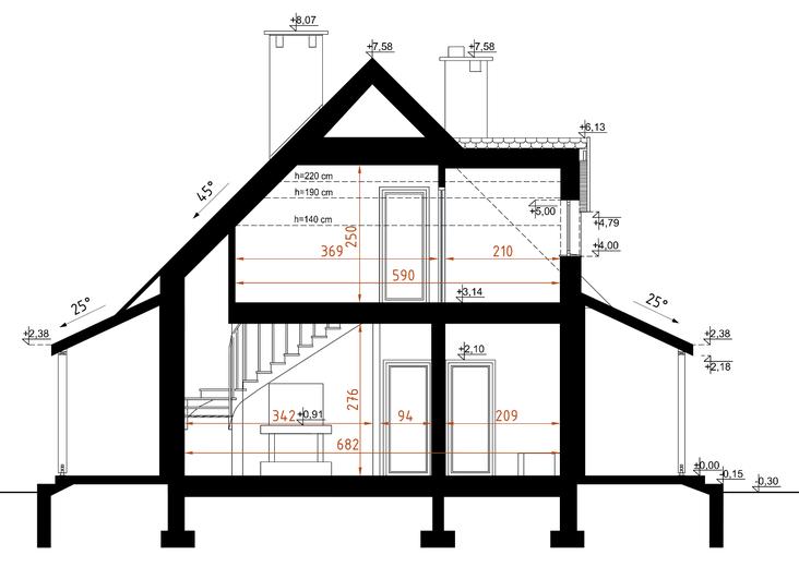 Projekt domu D82 Ryszard