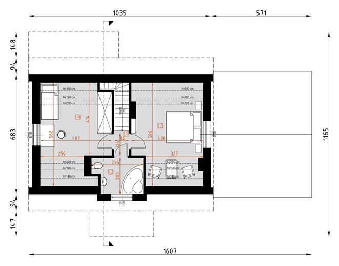 Projekt domu D82 Ryszard