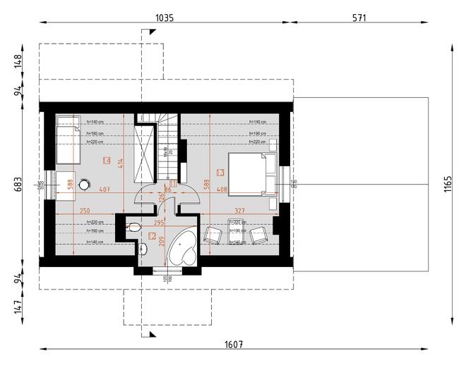 Projekt domu D82 Ryszard