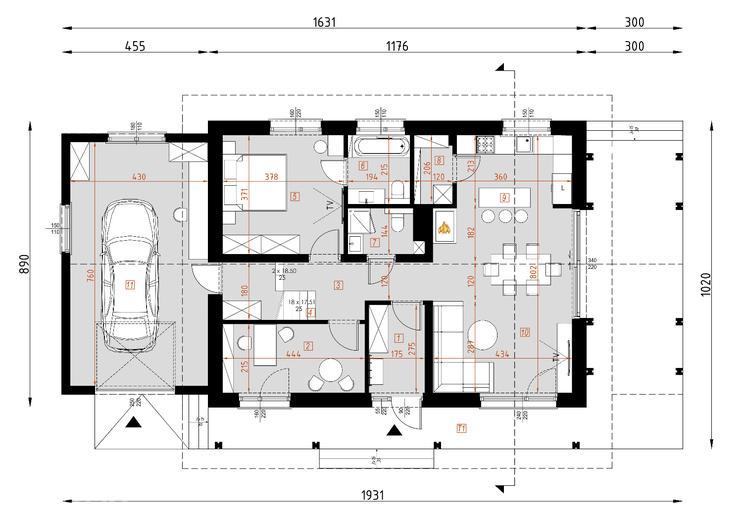 Projekt domu D333A