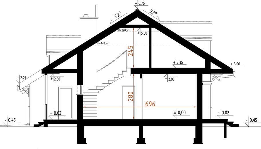 Projekt domu C226AS