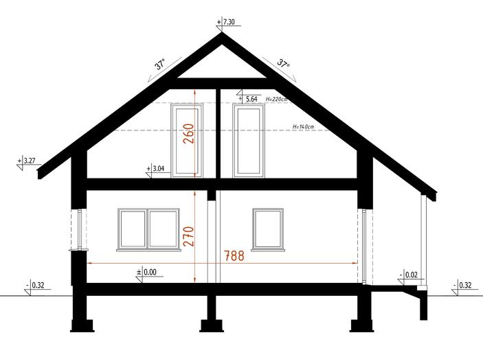 Projekt domu D101  Tobiasz