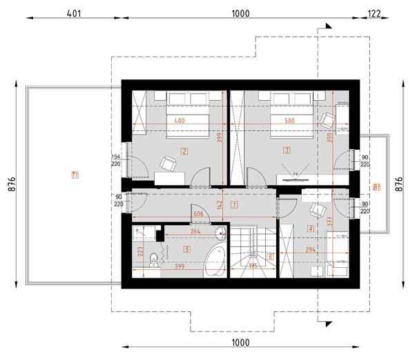 Projekt domu D101  Tobiasz