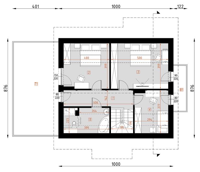 Projekt domu D101  Tobiasz