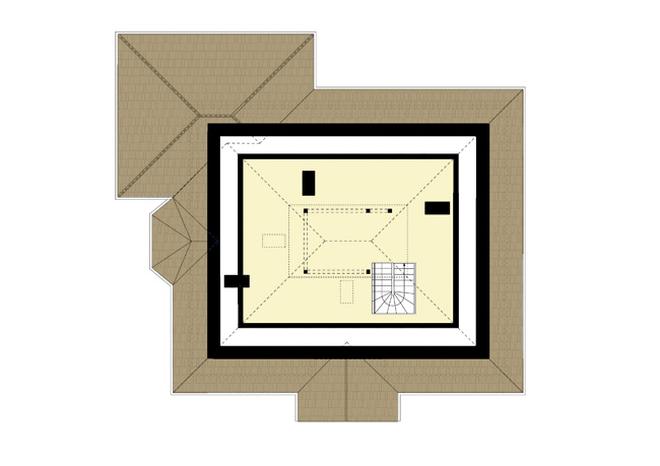 Projekt domu D172 Zbigniew z piwnicą