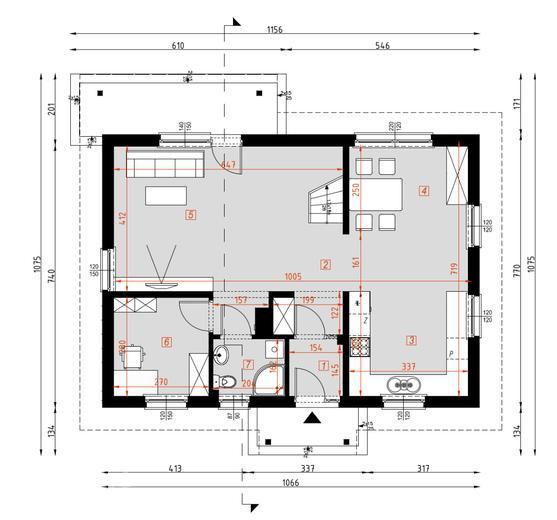 Projekt domu D29  Maryla